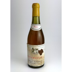 1933 - Meusault - F. Beault-Forgeot & Cie - half bottle
