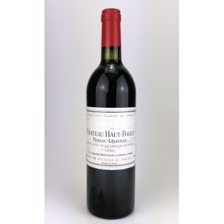 1986 - Chateau Haut Bailly - Graves